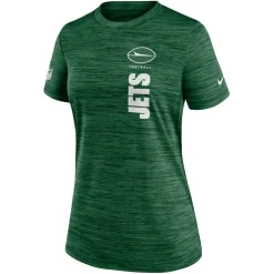 T-Shirts|Women^New York Jets Women's Nike Green Velocity Performance T-Shirt