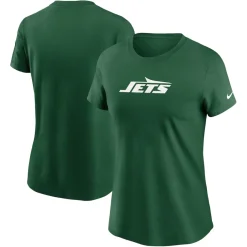 T-Shirts|Women^New York Jets Women's Nike Green Primary Logo T-Shirt