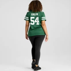 Jerseys|Women^New York Jets Women's Nike Javon Kinlaw Legacy Green Team Game Jersey