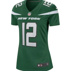 Jerseys|Women^New York Jets Women's Nike Joe Namath Gotham Green Game Retired Player Jersey