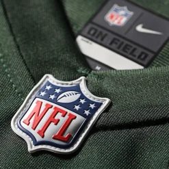 Throwback^New York Jets Women's Nike Mark Gastineau Green Retired Game Jersey
