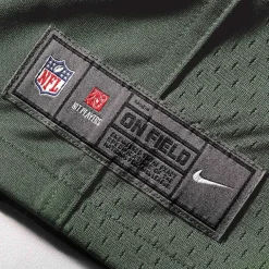 Throwback^New York Jets Women's Nike Mark Gastineau Green Retired Game Jersey