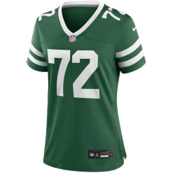Jerseys|Women^New York Jets Women's Nike Micheal Clemons Legacy Green Team Game Jersey