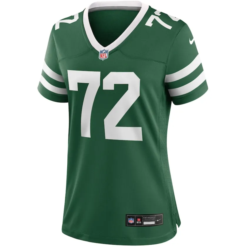 Jerseys|Women^New York Jets Women's Nike Micheal Clemons Legacy Green Team Game Jersey