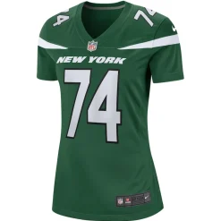Jerseys|Women^New York Jets Women's Nike Nick Mangold Gotham Green Retired Player Jersey