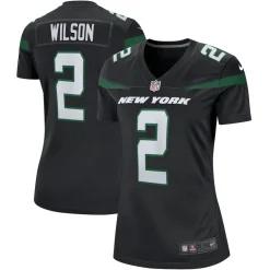 Jerseys|Women^New York Jets Women's Nike Zach Wilson Black Player Jersey