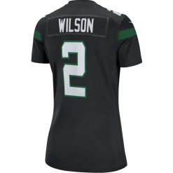 Jerseys|Women^New York Jets Women's Nike Zach Wilson Black Player Jersey