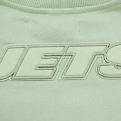 Sweatshirts & Fleece|Women^New York Jets Women's Pro Standard Light Green Neutral Pullover Sweatshirt