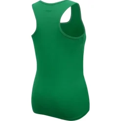 Tank Tops^New York Jets Women's Pro Standard Kelly Green Triple Tonal Racerback Tank Top