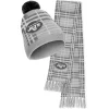 Hats|Women^New York Jets Women's WEAR By Erin Andrews Plaid Knit Hat With Pom & Scarf Set