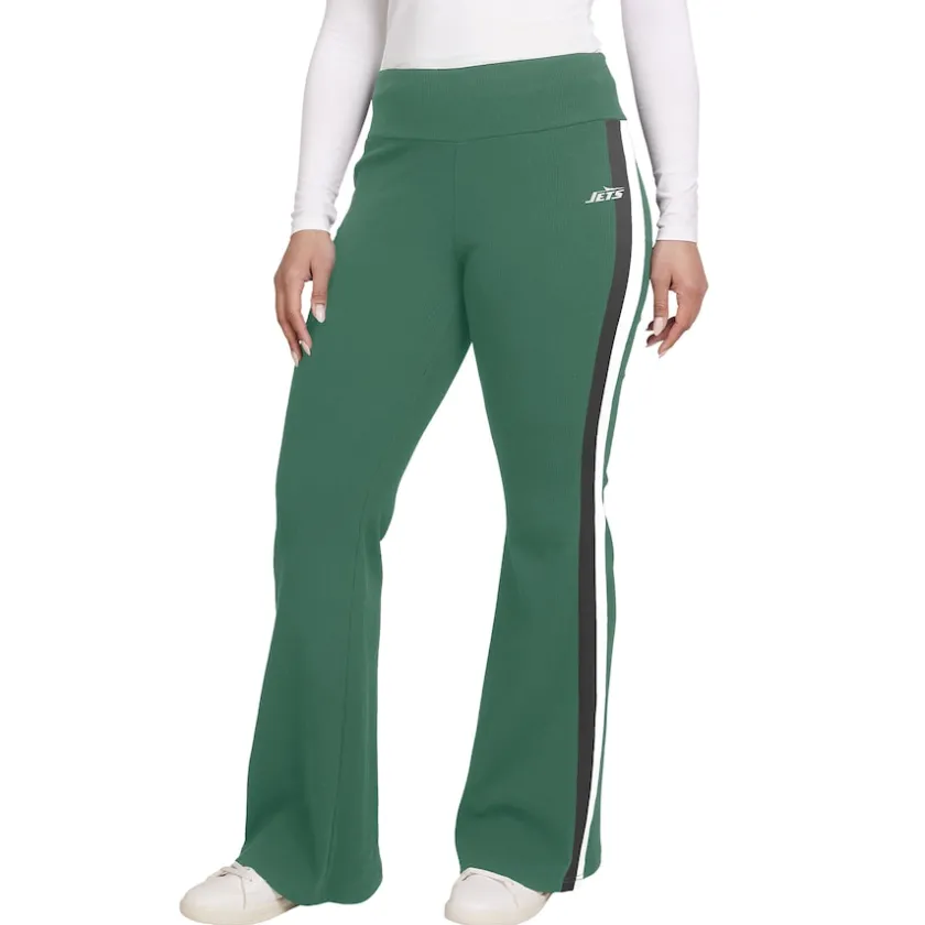 Shorts & Pants^New York Jets Women's WEAR By Erin Andrews Green Yoga Pants
