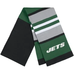 Accessories|Gloves & Scarves^New York Jets Women's WEAR By Erin Andrews Stripe Glove & Scarf Set