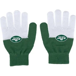 Accessories|Gloves & Scarves^New York Jets Women's WEAR By Erin Andrews Color-Block Gloves