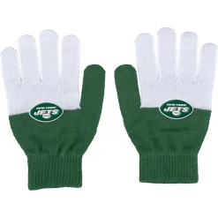 Accessories|Gloves & Scarves^New York Jets Women's WEAR By Erin Andrews Color-Block Gloves
