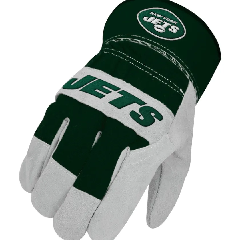 Gloves & Scarves^New York Jets Woodrow The Closer Work Gloves