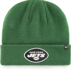 Hats|Kids^New York Jets Youth '47 Green Basic Cuffed Knit Hat