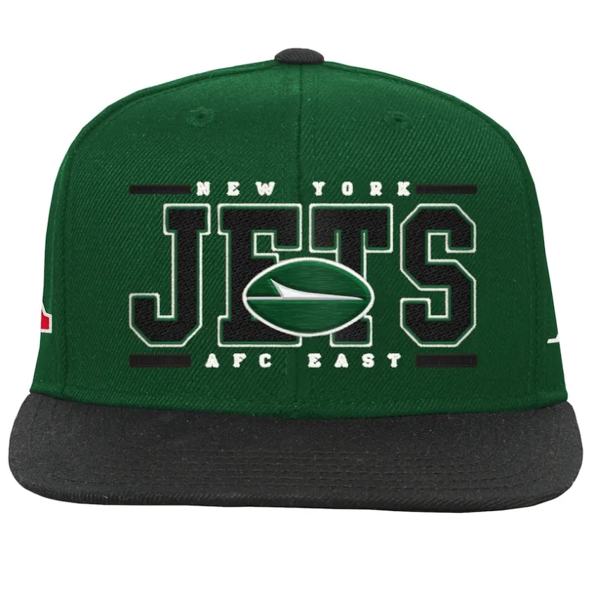 Hats|Kids^New York Jets Youth Green Retro Deadstock Snapback Hat