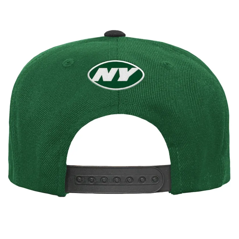 Hats|Kids^New York Jets Youth Green Retro Deadstock Snapback Hat