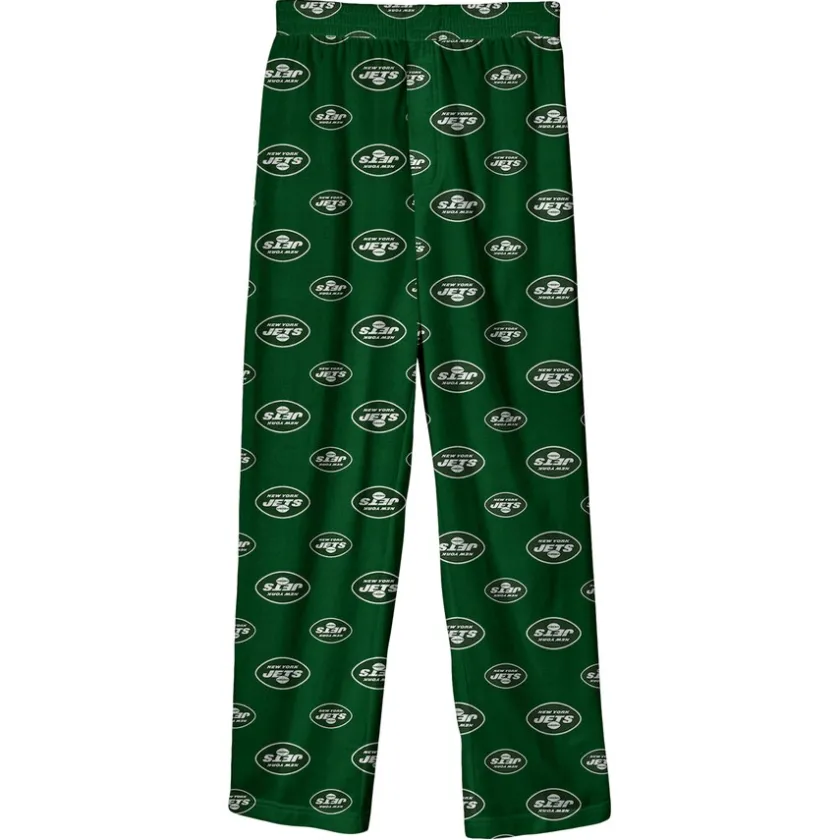 Underwear & Sleepwear^New York Jets Youth Green Team Color Printed Pajama Pants