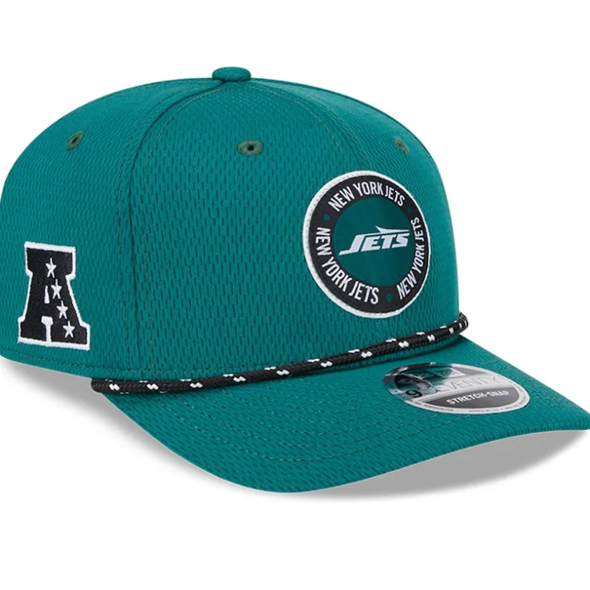 Hats|Kids^New York Jets Youth New Era Green 2024 Sideline 9SEVENTY Adjustable Hat