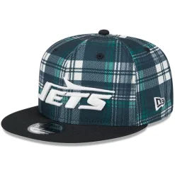 Hats|Kids^New York Jets Youth New Era Black 2024 Sideline Statement 9FIFTY Snapback Hat