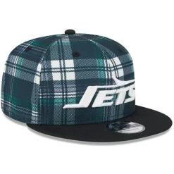 Hats|Kids^New York Jets Youth New Era Black 2024 Sideline Statement 9FIFTY Snapback Hat