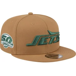 Hats|Kids^New York Jets Youth New Era Brown Color Pack Side Patch 9FIFTY Snapback Hat