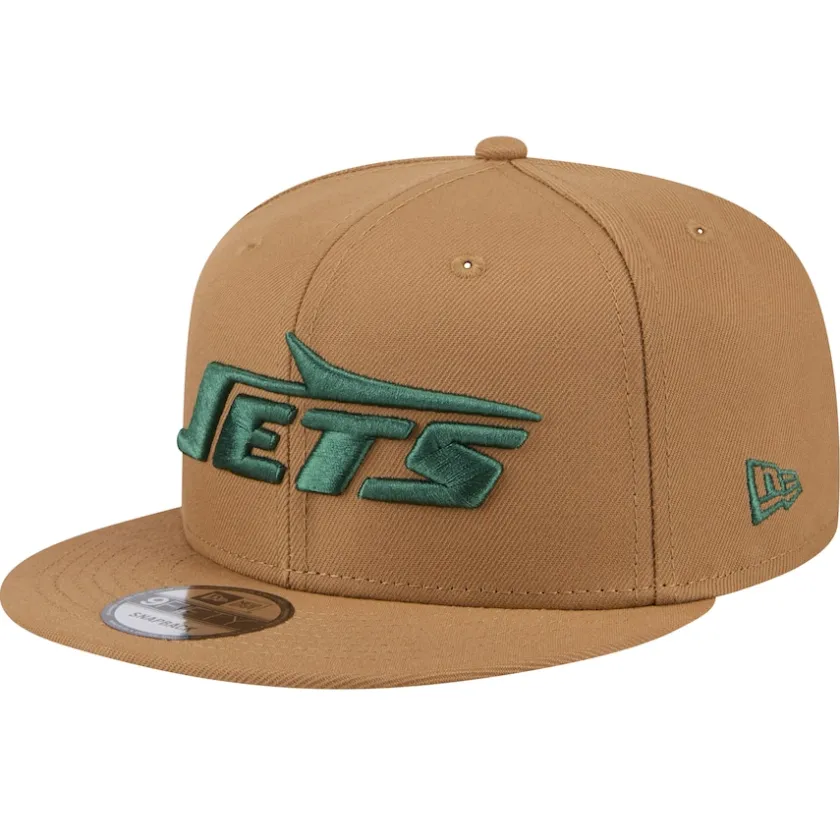 Hats|Kids^New York Jets Youth New Era Brown Color Pack Side Patch 9FIFTY Snapback Hat