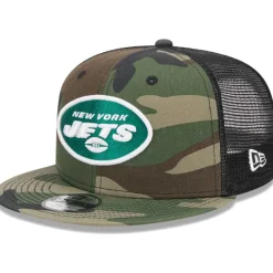 Hats|Kids^New York Jets Youth New Era Camo Main Trucker 9FIFTY Snapback Hat