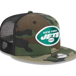 Hats|Kids^New York Jets Youth New Era Camo Main Trucker 9FIFTY Snapback Hat