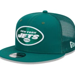 Hats|Kids^New York Jets Youth New Era Green Main Trucker 9FIFTY Snapback Hat