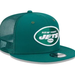 Hats|Kids^New York Jets Youth New Era Green Main Trucker 9FIFTY Snapback Hat