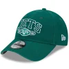 Hats|Kids^New York Jets Youth New Era Green Outline 9FORTY Adjustable Hat