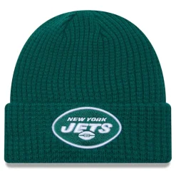 Hats|Kids^New York Jets Youth New Era Green Prime Cuffed Knit Hat