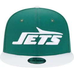 Hats|Kids^New York Jets Youth New Era Green/White Main Two-Tone 9FIFTY Snapback Hat