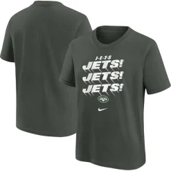 T-Shirts|Kids^New York Jets Youth Nike Anthracite J-E-T-S Local T-Shirt