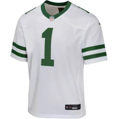 Jerseys|Kids^New York Jets Youth Nike Ahmad Sauce Gardner Legacy White Game Jersey