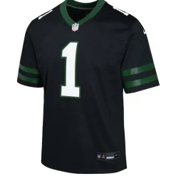 Jerseys|Kids^New York Jets Youth Nike Ahmad Sauce Gardner Legacy Black Alternate Game Jersey