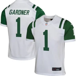 Jerseys|Kids^New York Jets Youth Nike Ahmad Sauce Gardner White Classic Alternate Game Jersey