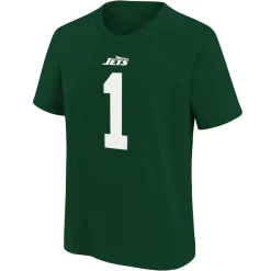 T-Shirts|Kids^New York Jets Youth Nike Ahmad Sauce Gardner Green Player Name & Number T-Shirt