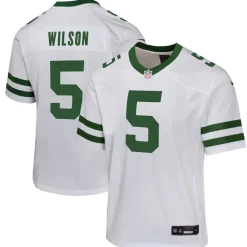Jerseys|Kids^New York Jets Youth Nike Garrett Wilson Legacy White Game Jersey