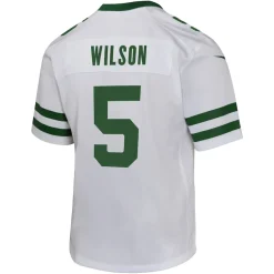 Jerseys|Kids^New York Jets Youth Nike Garrett Wilson Legacy White Game Jersey