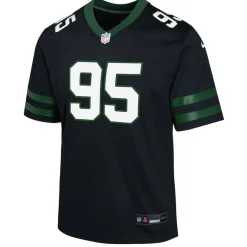 Jerseys|Kids^New York Jets Youth Nike Quinnen Williams Legacy Black Alternate Game Jersey