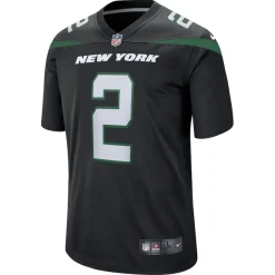 Jerseys|Kids^New York Jets Youth Nike Zach Wilson Black Game Jersey