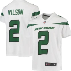 Jerseys|Kids^New York Jets Youth Nike Zach Wilson White Game Jersey