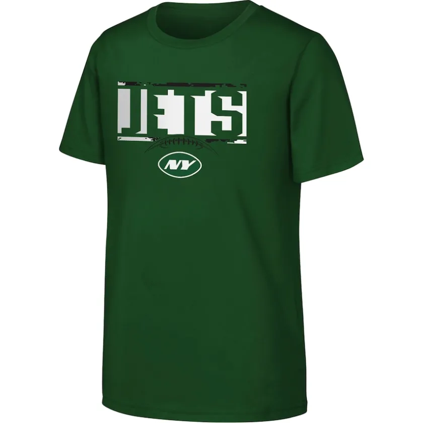 T-Shirts|Kids^New York Jets Youth Outerstuff Green The Blitz Cotton T-Shirt
