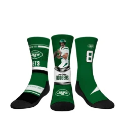 Shoes & Socks^New York Jets Youth Rock Em Socks Aaron Rodgers 3-Pack Crew Sock Set