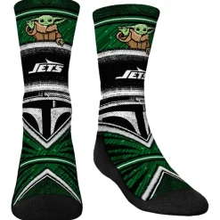 Shoes & Socks^New York Jets Youth Rock Em Socks 3-Pack Mandalorian Crew Socks