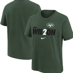 T-Shirts|Kids^New York Jets Youth Zach Wilson Green Local Pack Player Graphic T-Shirt